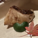 銀座 しのはら - 鯖の幽庵焼き