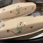 銀座 しのはら - ぶりぶりという玩具を模した器