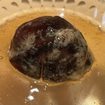 銀座 しのはら - 栗の渋皮揚げ　餡かけ