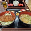 駒ヶ岳サービスエリア（上り） フードコート - ソースカツ丼 豚汁セット