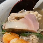 銀座 しのはら - お鍋の蛤