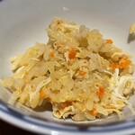 銀座 しのはら - 上海蟹の炊き込みご飯