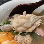 銀座 しのはら - お鍋のフグあら