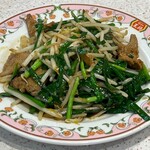 餃子の王将 - レバニラ炒め　