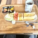 ベルベ 手づくりランチのお店 - たまごサンドのモーニングセット
