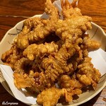 惣門 - 烏賊下足の天ぷら