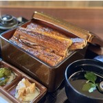 鰻の成瀬 - 料理写真:松2600円は鰻1尾のお重です。