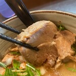 麺処 と市 - 味玉ちゃーしゅーらーめん