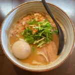 麺処 と市 - 味玉ちゃーしゅーらーめん