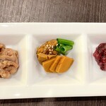 Meishu Senta Ochanomizu Ten - 一皿で３合飲める！珍味３種盛り