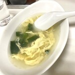 萬里 - ご飯ものにつくスープ
