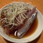 くねんぼ食堂 - 酢醤油漬けマグロ