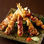 Assortment of 5 Grilled skewer