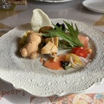 イタリア料理 ベルコルノ - 前菜の盛り合わせ