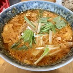 中華そば 中村屋 - 海老辛つけめん(大盛)