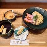Tsukesoba Tsuzakura - 鴨と昆布水つけ蕎麦