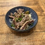 いまがわ食堂 - 三崎まぐろのもつポン酢