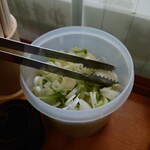 加賀 - 取り放題の葱。