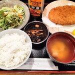養老乃瀧 - 鶏メンチカツ定食
