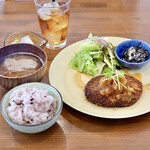 sorami cafe - ゆずおろしハンバーグ定食