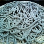 新橋ときそば - ２枚目の太打ち（田舎）。