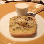 ラ・ブランシュ - Nov, 2013 イワシとジャガ芋の重ね焼　トリュフ風味