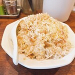 中華 のんち - チャーハンライス硬めの混ぜご飯ですね