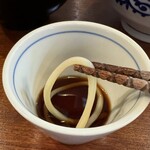 Tsuke Soba Ishii - ソバ汁はリアルにカツオの旨みが効いた和風蕎麦