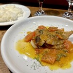 224402601 - 香川県産イシモチのソテー フレッシュトマトのガーリックソース