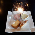 ステーキ・洋食のTANTO屋 - お誕生日デザート　2023.11