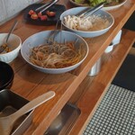 うどん家 ふ和ら - 無料のサラダとごはん