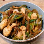 岩正 - 味噌中華＋鳥丼