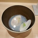 Sushi Shinkai - 蛤のお吸い物