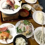 しーらすAQUA - 刺し身しょうゆなどの持ち込み可能です！しらすも絶品です。