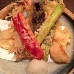 かぶら - 天ぷら定食の天ぷら