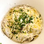 アランチャ - 牡蠣のチーズクリームソースパスタ