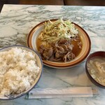 Shi rouma - 生姜焼き定食