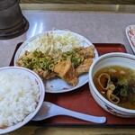 Ichiban Tei - ガツンとにんにくスタミナ唐揚げ定食