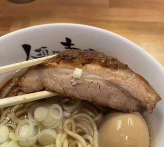 人類みな麺類 - 厚切り焼豚(アップ)♪