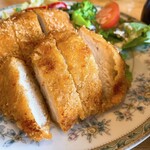 レストランれむの巣 - チキンカツセット