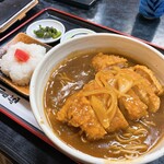 能登屋 - カツカレーそば