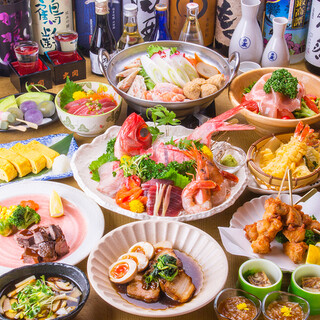 3時間飲み放題付コース3,980円～！完全個室完備♪