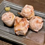 Poan - ミニトマトの豚バラ肉巻き  このメニュー意外と関西ではほとんど見かけないのよね。なんでだろ？見つけたら注文！