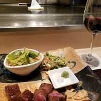 和食鉄板 銀座 朔月 - 