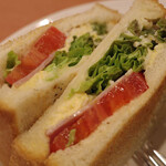 珈琲館 - ミックスサンド