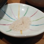 Shokudou Ibasho - トロ鰹880円の藻塩