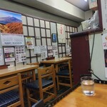 ごまそば鶴天 - 店内