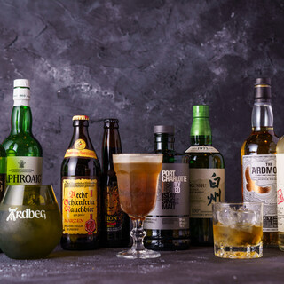 燻製に合うお酒、アメリカワイン・シングルモルト・燻製酒