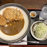 かつ星 - カツカレーメンチトッピング