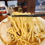 ヌードルバル オクト - 【オクト八郎ラーメン＝モチモチ太麺】